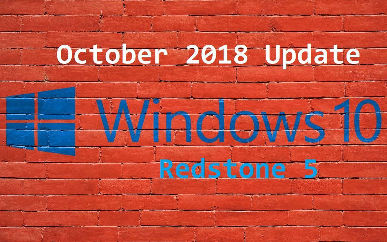 Latest news on Windows 10 October 2018 Update
