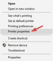 Printer not responding HP