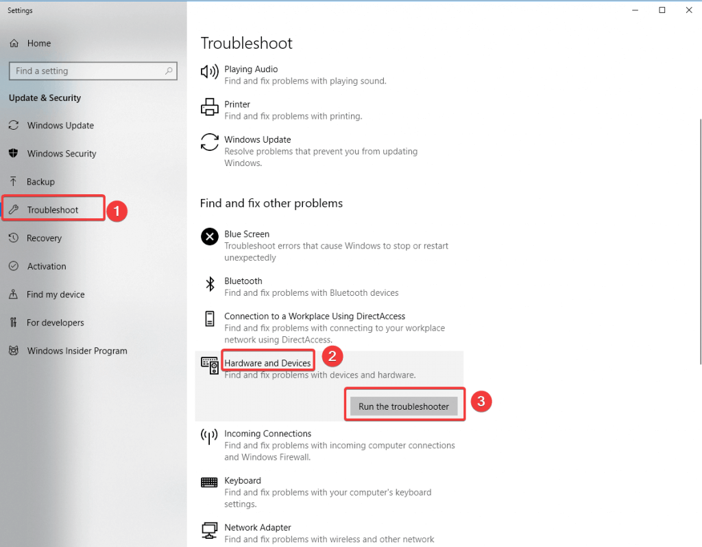 windows 10 can't connect bluetooth keyboard