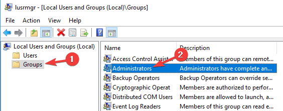 administrators group Windows folder Access Denied administrator
