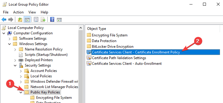 Group Policy folder missing from system32