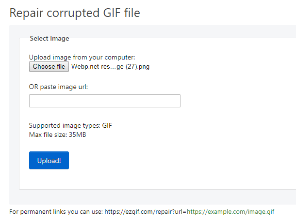 repair corrupted files online