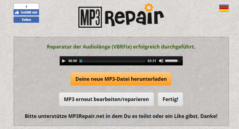 repair mp3s