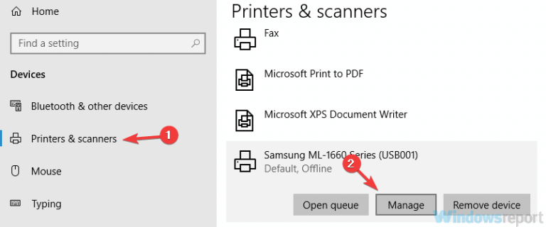 FIX: Printer not activated, error code -30 on Windows 10/11 • Printer ...