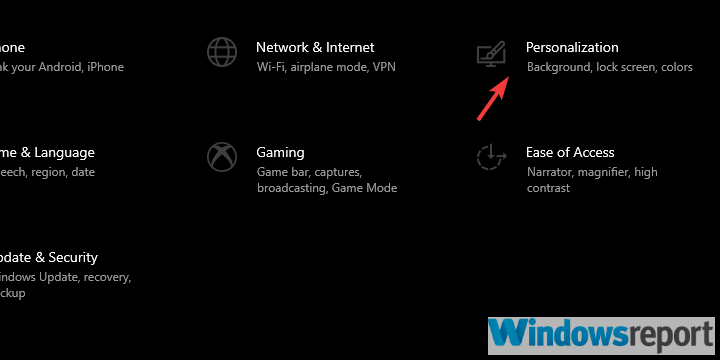 action center windows 10 missing