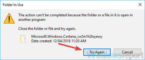 Disable Cortana registry