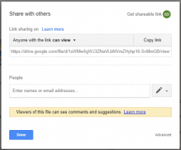 can you send google drive link to non gmail