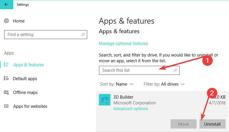 remove windows 10 bundled apps