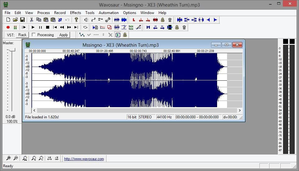 wavosaur - audio recording for win10 with timestamps
