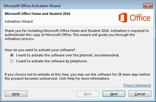 microsoft office activation wizard 2007