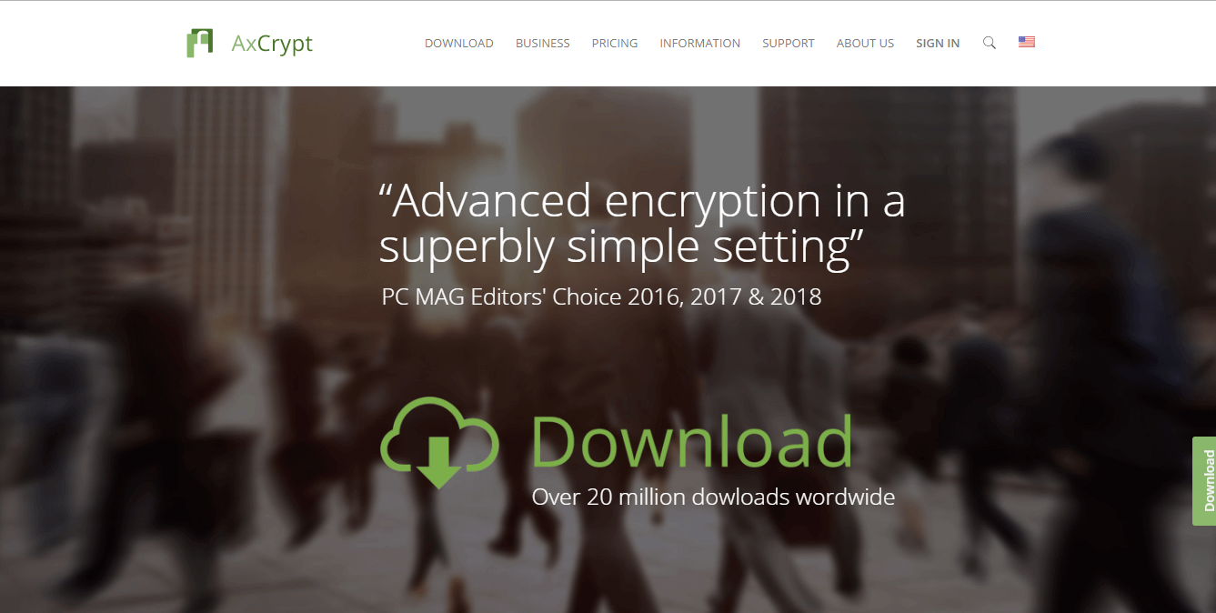 AxCrypt- Privacy Lock win 7