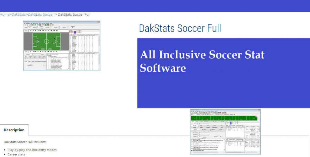 DakStats Football Software final