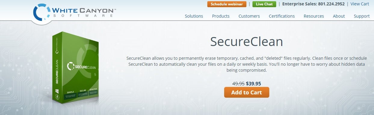 SecureClean - Cookie cleaner