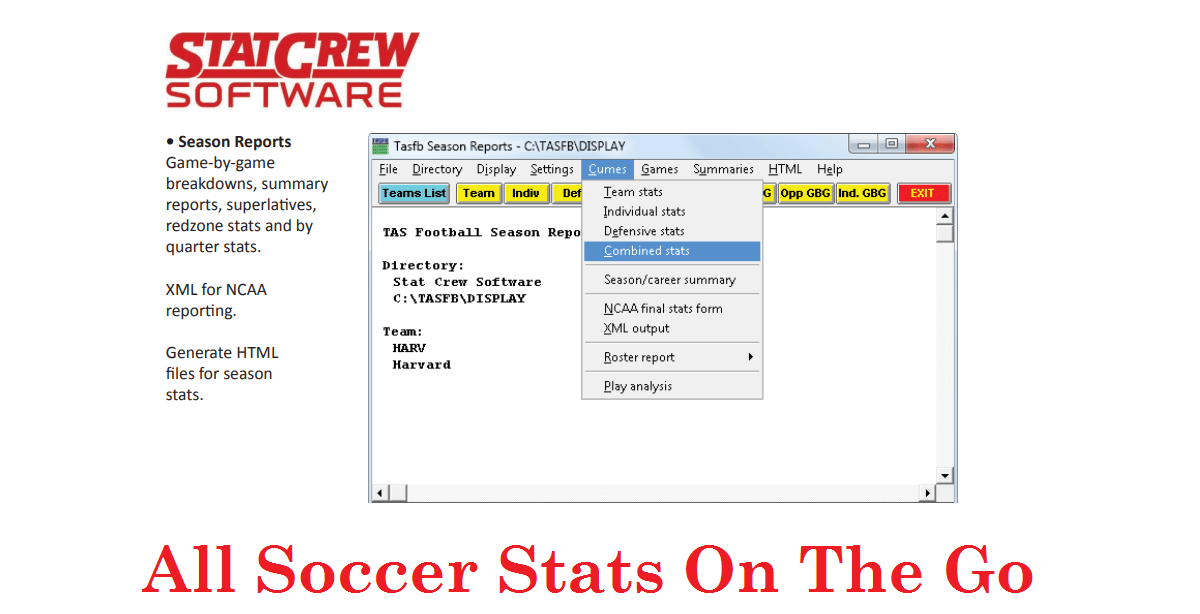 Soccer Stats Tracker 5.2 Download (Free) - SSTracker.exe