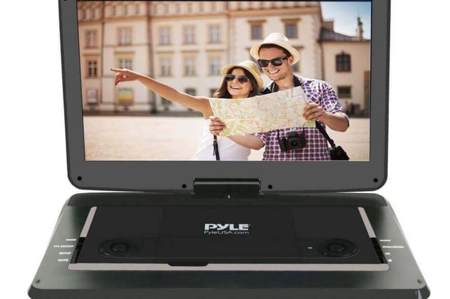 pyle 15 inch portable dvd player image