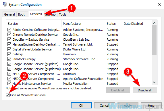 Exe files automatically disappearing
