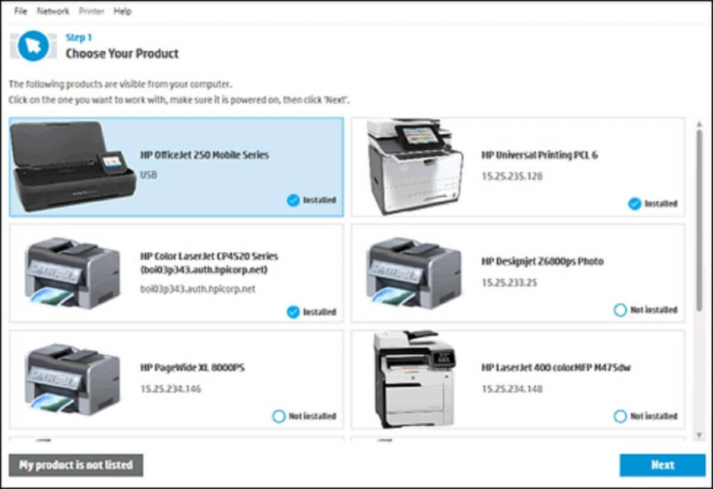 download the last version for windows HP Print and Scan Doctor 5.7.4.5