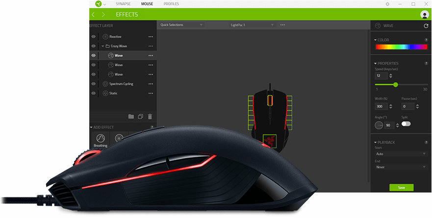 razer synapse 3 supported devices