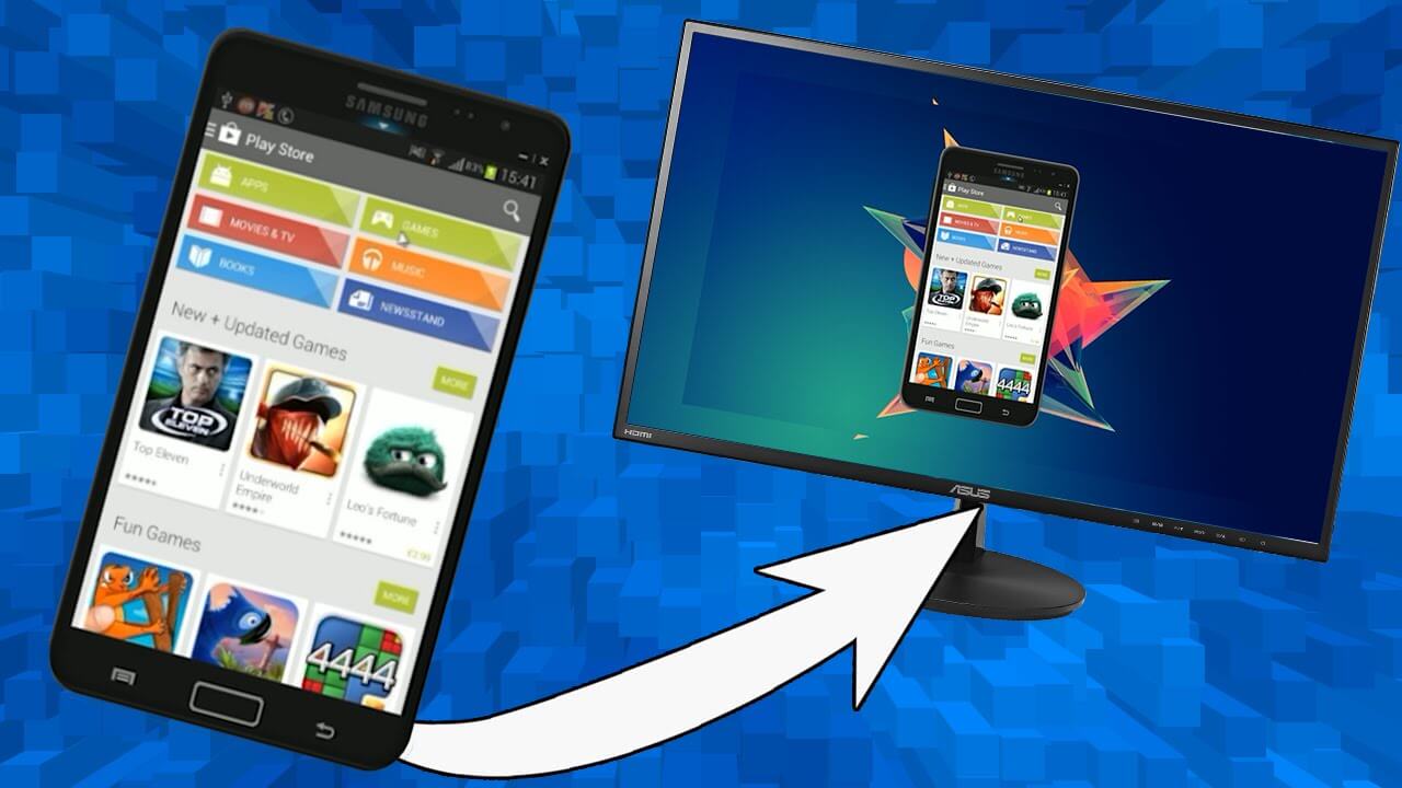 mobile to pc screen mirroring sharing download