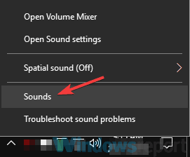 There might be a problem with your audio device Windows 8