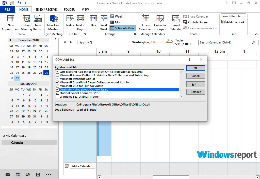 how to add suggested meeting to outlook email