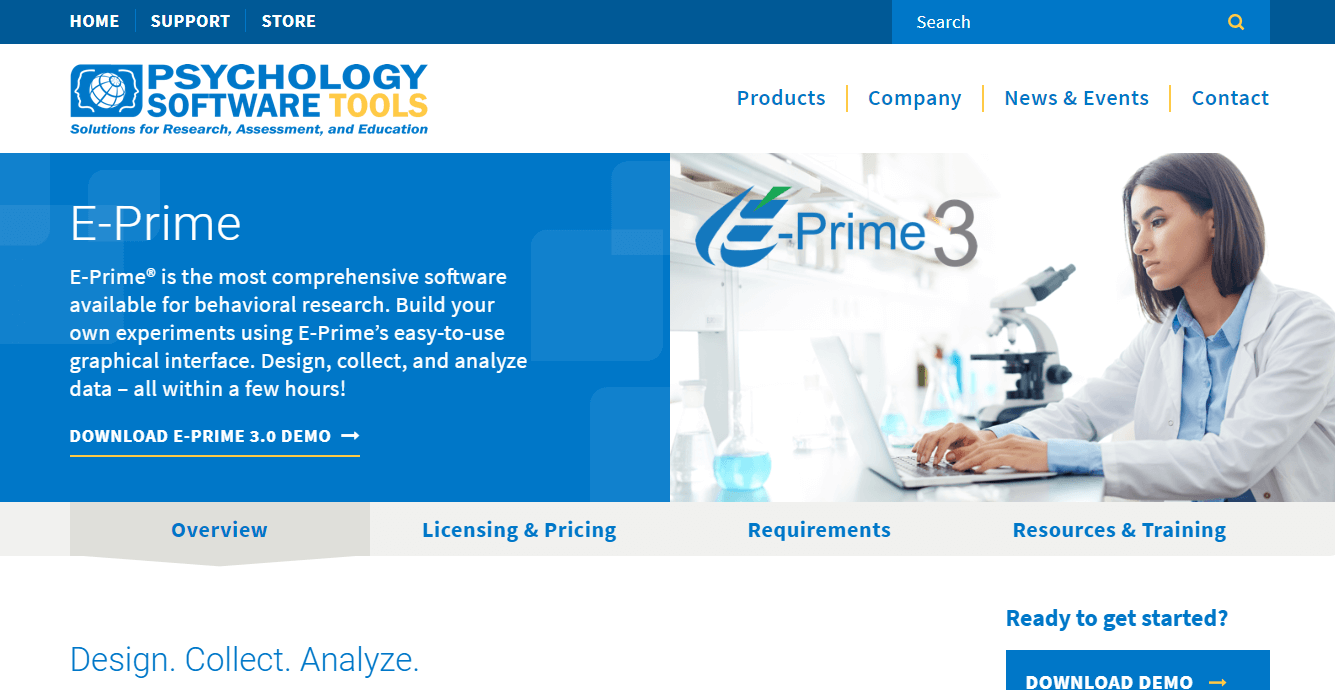 E-prime - Psych software