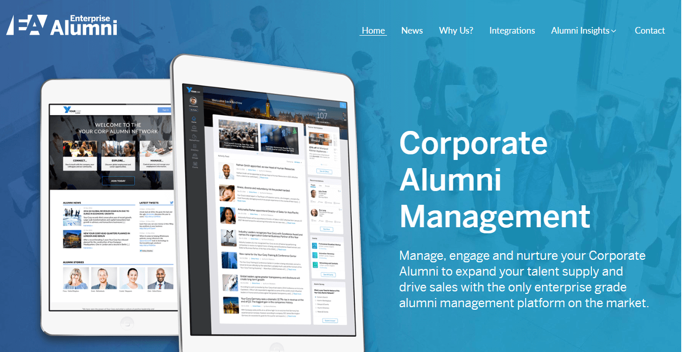 Enterprise Alumni - alumni software