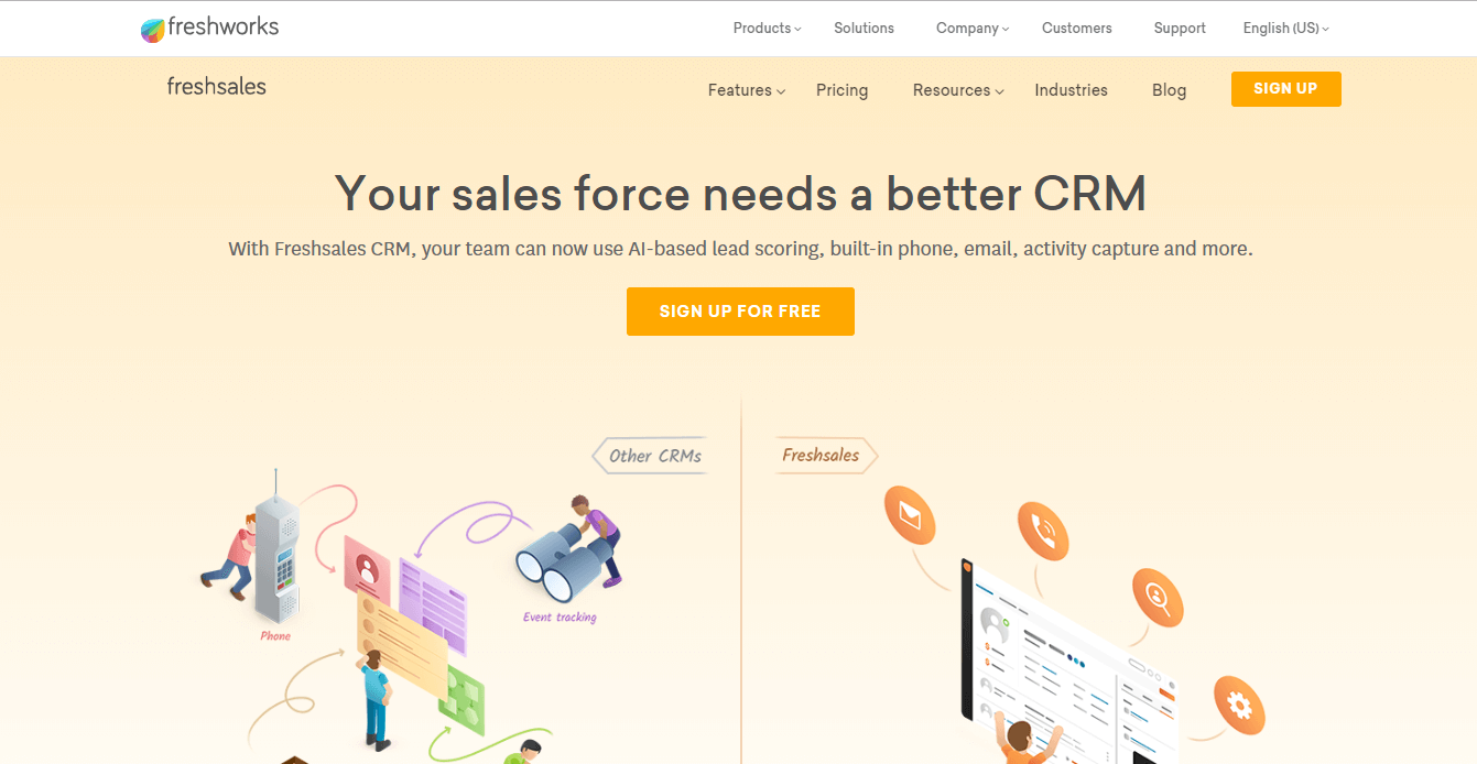 Freshsales CRM - Crm software