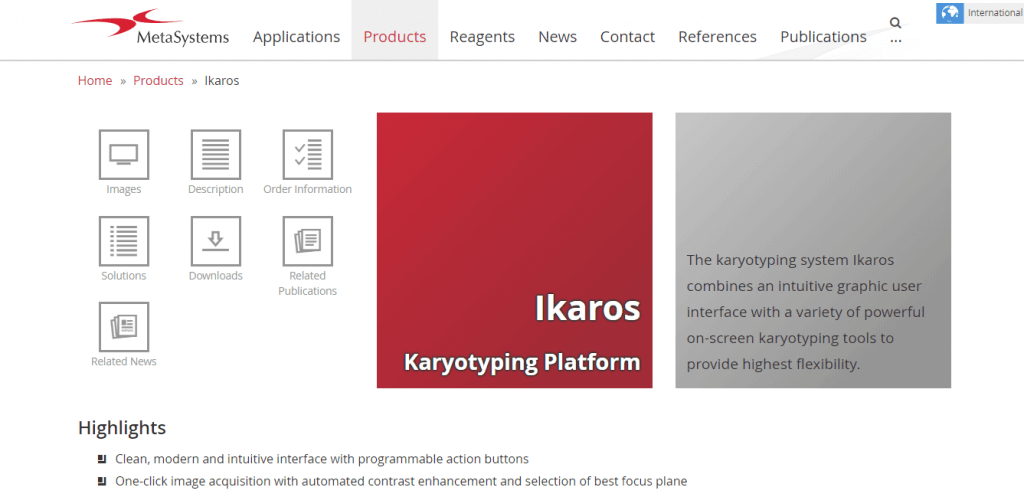 Ikaros - karyotyping software