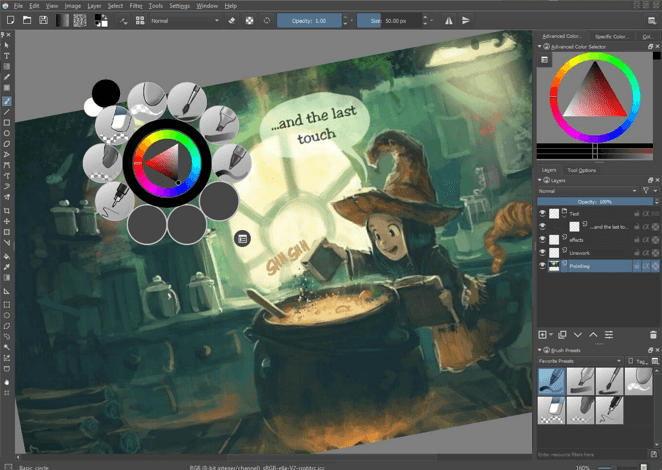 krita drawing software windows