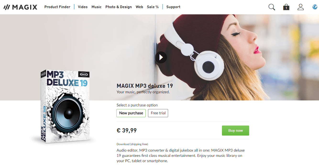 Magix Mp3 Deluxe - Music organizer