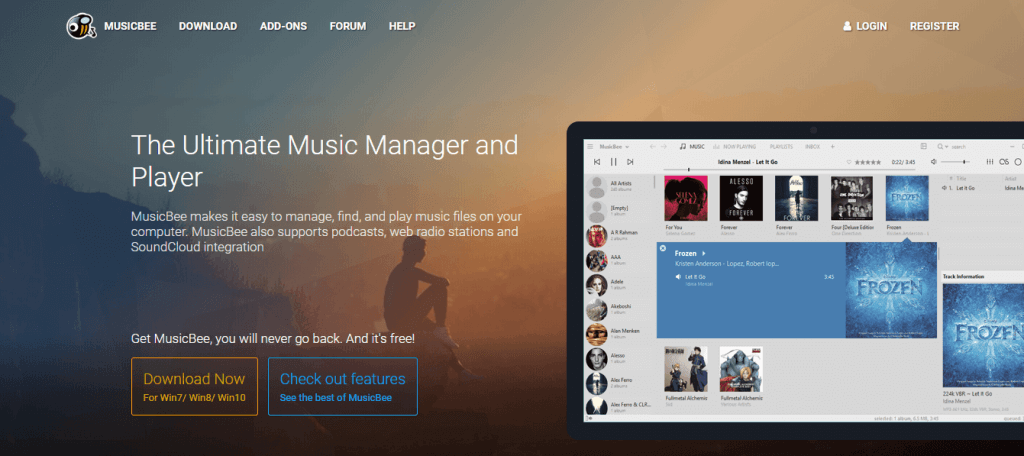 MusicBee - Music organizer