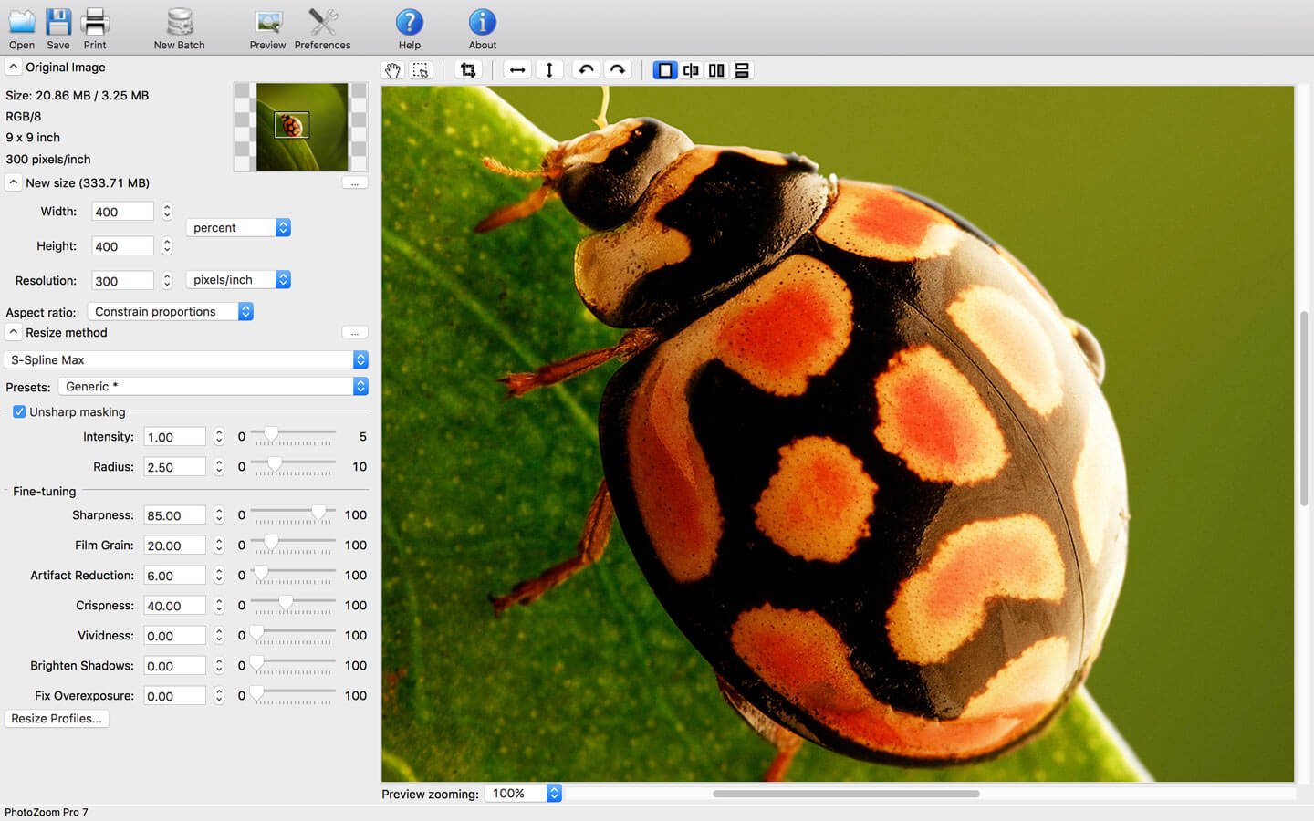 photozoom pro 7 mac