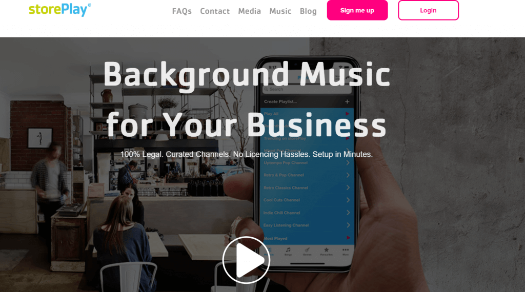 StorePlay - background music software
