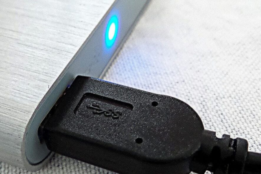 USB-C external HDDs SSDs