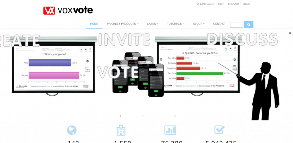 Voxvote - audience polling