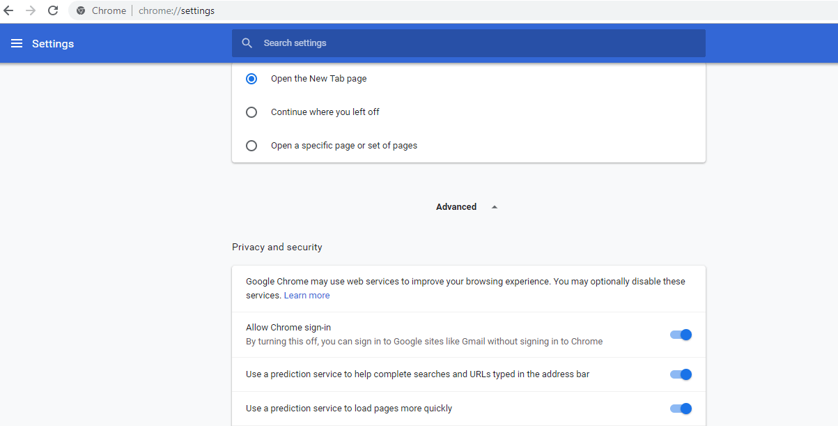 delete chrome history on exit