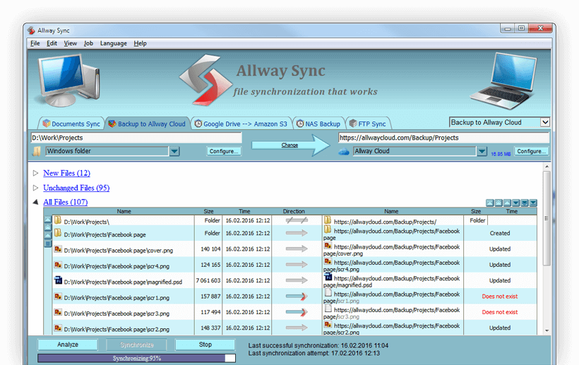 file sync software windows 7