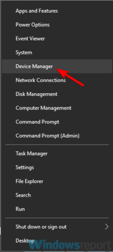 network security key not working device manager