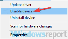 disable device serial port can't open