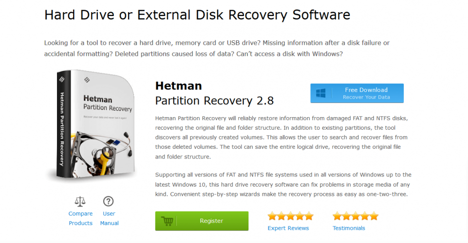 best hard drive recovery software free