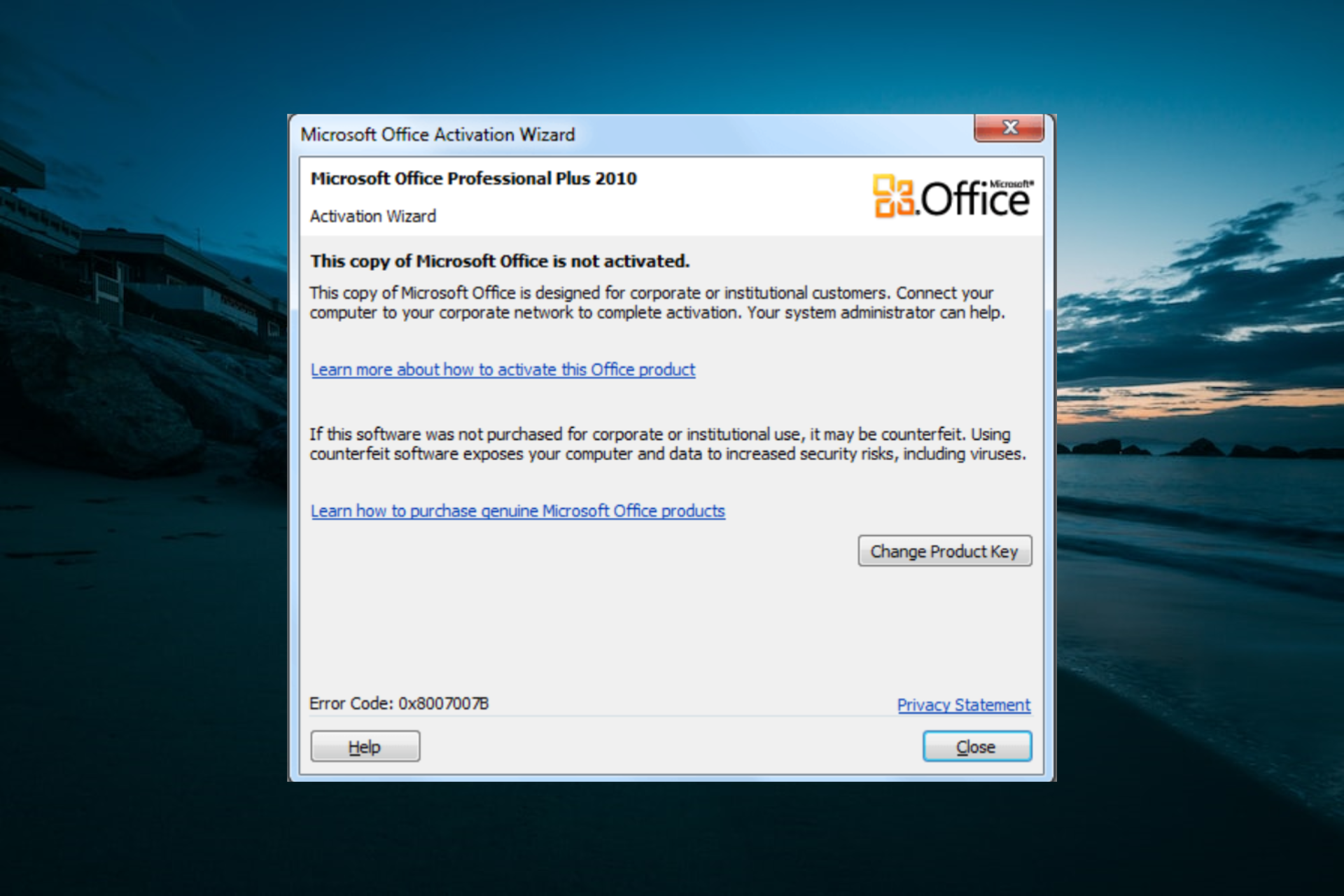 how to open office activation wizard