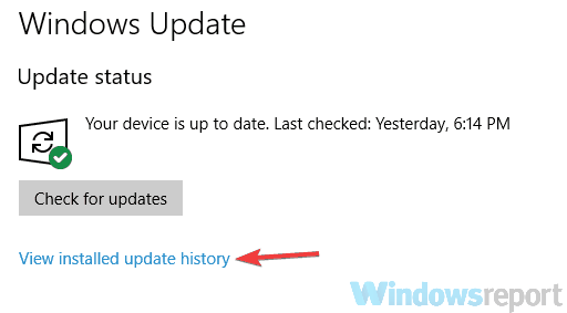 Photoshop issues view update history