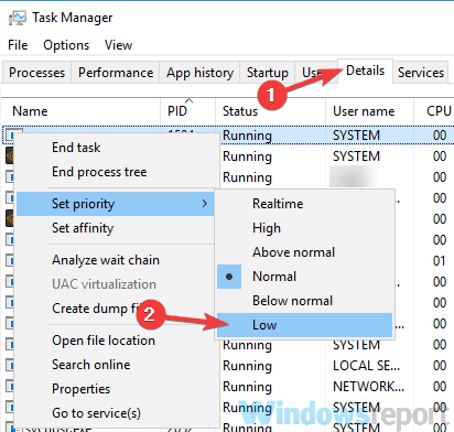 stop malwarebytes from running in task manager