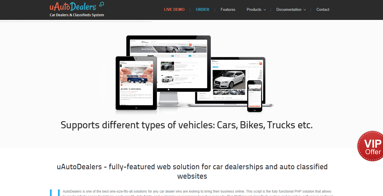 uAutoDealers - car dealership software