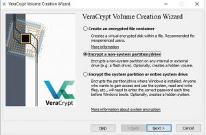 veracrypt thumb drive