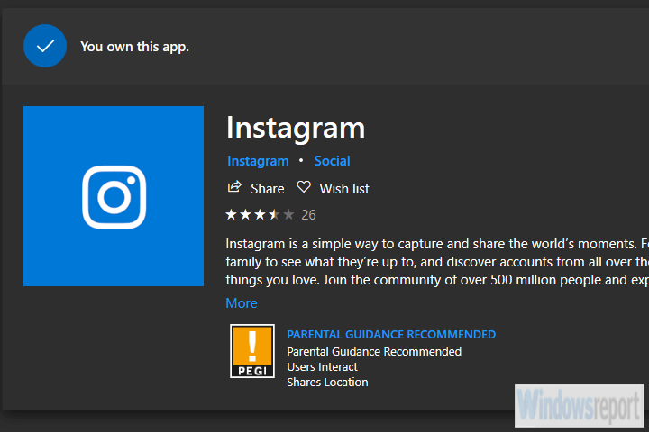 Instagram-Microsoft-Store