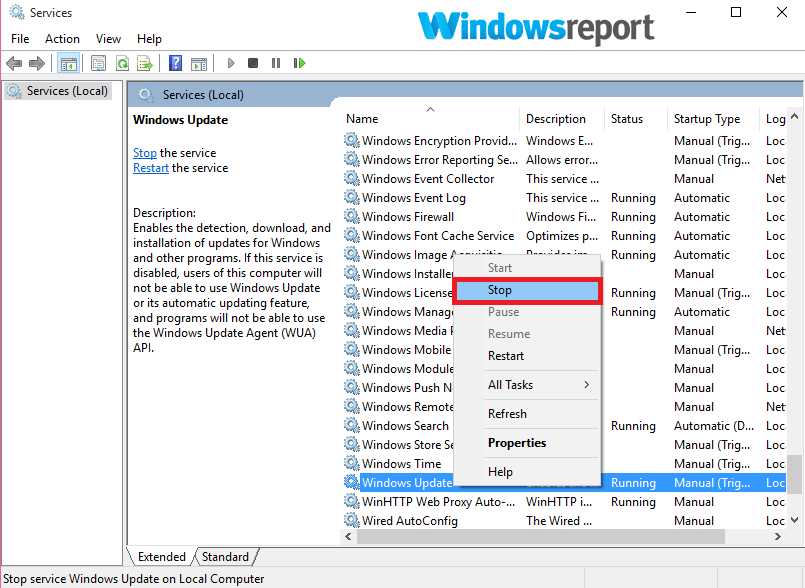 windows 10 windows update enables itself