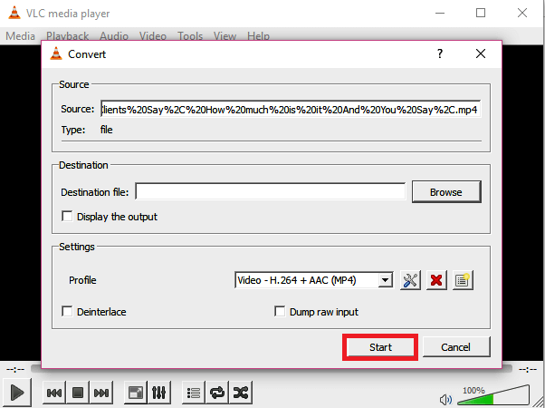 remove sound from video windows 10