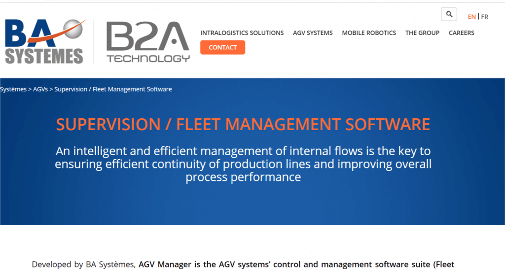 BS System AGV Manager